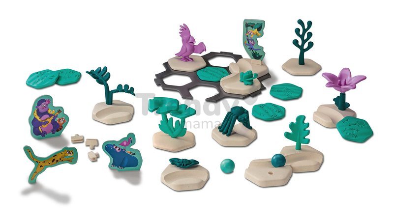 Rozšírenie guľôčková dráha Džungľa Jungle Extension Junior GraviTrax 33 dielikov s figúrkami