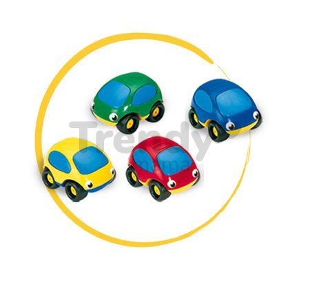 Autíčko Vroom Planet Smoby dĺžka 7 cm v displeji od 12 mes