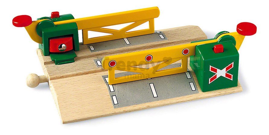 Náhradné diely pre vláčikodráhu Magnetic Action Crossing BRIO železničný prejazd magnetický od 3 rokov BRIO7501