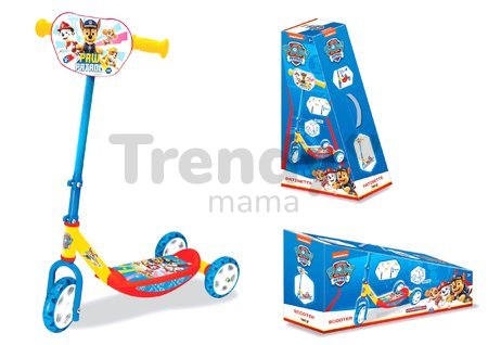 Kolobežka Paw Patrol Smoby trojkolesová s nastaviteľnou ručkou 67/70 cm protišmyková