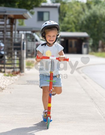 Kolobežka dvojkolesová Super Mario Smoby skladacia s brzdou výškovo nastaviteľná max. 83 cm od 5 rokov