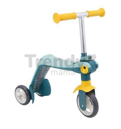 Kolobežka&odrážadlo Reversible 2v1 Scooter Smoby trojkolesová oceľovo-šedá výška rúčky 53/63 cm nosnosť 20 kg od 18 mes