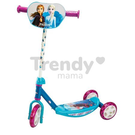 Kolobežka trojkolesová Frozen 3 Wheels Scooter Smoby protišmyková s výškovo nastaviteľnými riadidlami max. 67 cm