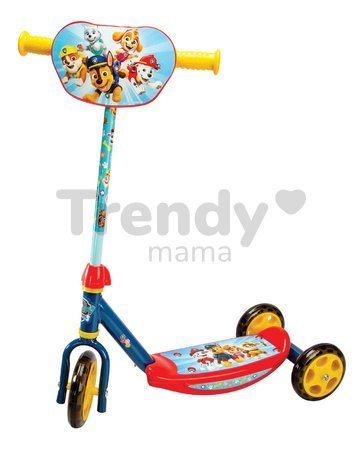 Kolobežka trojkolesová Paw Patrol 3 Wheels Scooter Smoby protišmyková s výškovo nastaviteľnými riadidlami max. 67 cm