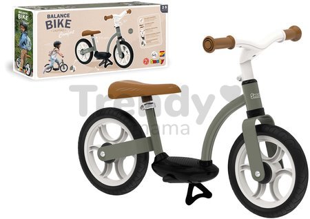 Balančné odrážadlo Balance Bike Comfort Smoby s ultraľahkou 2,7 kg kovovou konštrukciou a tichým chodom gumených kolies od 24 mes