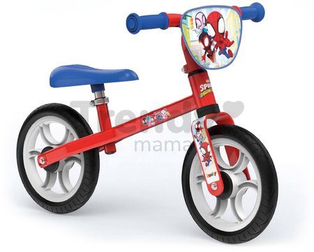 Balančné odrážadlo Spidey First Bike Smoby s kovovou konštrukciou a 33-38 cm nastaviteľným sedadlom od 24 mes