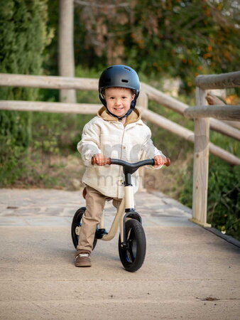 Balančné odrážadlo so stúpadlami Happy Voyager Balance Bike Smoby s ultraľahkou 2,3 kg kovovou konštrukciou a tichými kolesami s ochranou proti defekt