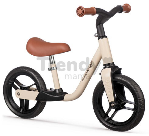 Balančné odrážadlo so stúpadlami Happy Voyager Balance Bike Smoby s ultraľahkou 2,3 kg kovovou konštrukciou a tichými kolesami s ochranou proti defekt