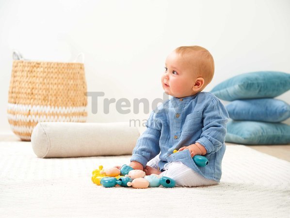 Didaktická reťaz BB Abrick Écoiffier 16 dielov rôzne tvary a motívy od 12 mes