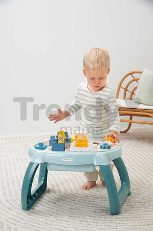 Didaktický stolík BB Abrick Écoiffier 22 dielov s aktivitami a kockami s motívom zvieratiek od 12 mes