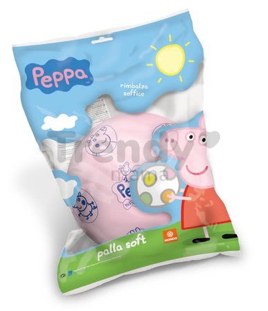 Penová lopta Peppa Pig Mondo 20 cm ružová od 12 mes