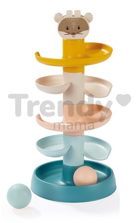 Didaktická šmykľavka Baby Tower BB Abrick Écoiffier s 2 loptičkami pre rozvoj jemnej motoriky od 6 mes