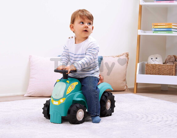 Odrážadlo traktor BB Abrick Écoiffier s úložným priestorom pod sedadlom a otáčateľnými kolesami od 12 mes