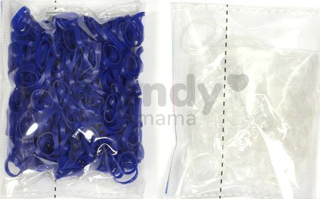 Gumičky Alpha Bands Rainbow Loom 500 ks námornícka modrá od 6 rokov