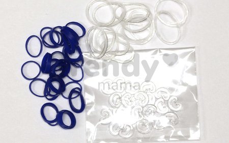 Gumičky Alpha Bands Rainbow Loom 500 ks námornícka modrá od 6 rokov