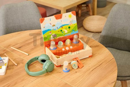 Interaktívne vytváranie audio rozprávok s knižkou Lilumi Eichhorn 108 príbehov s 10 figúrkami a Bluetooth pripojením