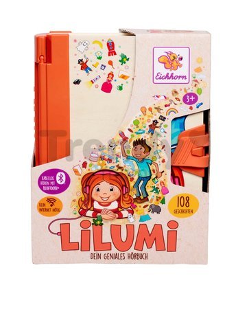 Interaktívne vytváranie audio rozprávok s knižkou Lilumi Eichhorn 108 príbehov s 10 figúrkami a Bluetooth pripojením