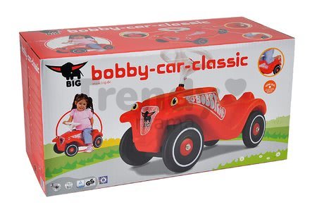 Odrážadlo Bobby Classic BIG s klaksónom červené od 12 mes
