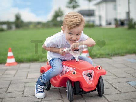 Odrážadlo Bobby Classic BIG s klaksónom červené od 12 mes