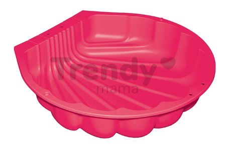 Pieskovisko mušľa Watershell Pink BIG na vodu a piesok 100 litrov ružové 88*75*22 cm od 12 mes