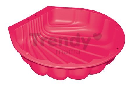 Pieskovisko mušľa Watershell Pink BIG na vodu a piesok 100 litrov ružové 88*88*20 cm od 12 mes