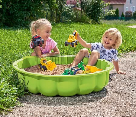 Pieskovisko mušľa Watershell Green BIG na vodu a piesok 100 litrov zelené 88*75*22 cm od 12 mes