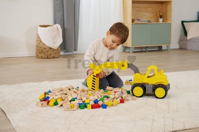 Bager Power Worker Classic Digger BIG pracovný stroj 67 cm s gumenými kolesami od 24 mes