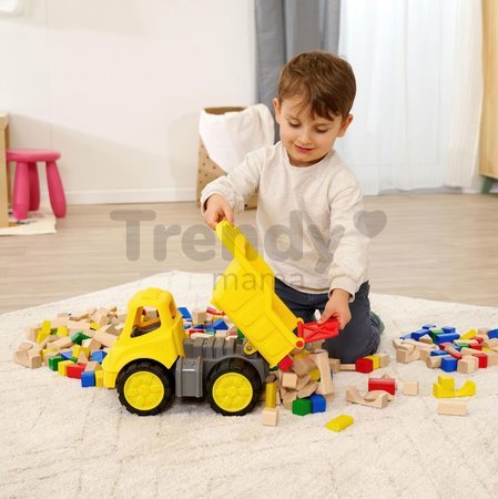 Nákladné auto Power Worker Classic Truck BIG pracovný stroj 33 cm s gumenými kolesami od 24 mes