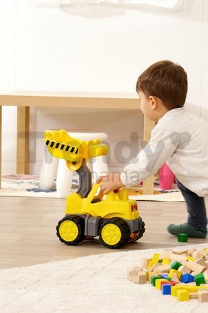 Nakladač Power Worker Classic Wheel Loader BIG pracovný stroj 47 cm s gumenými kolesami od 24 mes