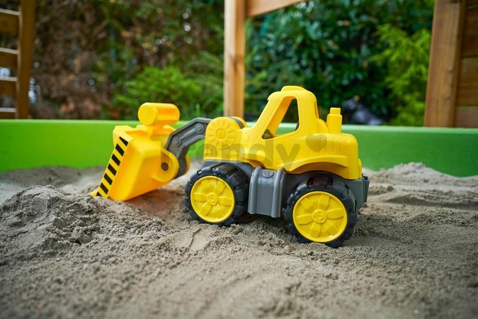 Nakladač Power Worker Classic Wheel Loader BIG pracovný stroj 47 cm s gumenými kolesami od 24 mes