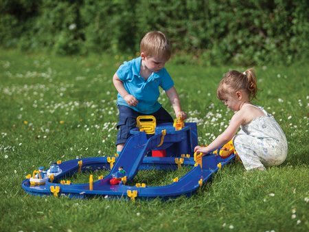 Vodná hra Waterplay Niagara BIG skladacia s lodičkami modrá