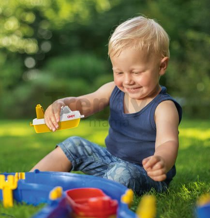 Vodná hra Waterplay Rotterdam BIG skladacia s lodičkami modrá