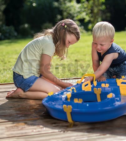 Vodná hra Waterplay Rotterdam BIG skladacia s lodičkami modrá