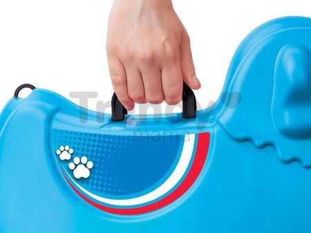 Odrážadlo kufor na kolieskach Pes Bobby BIG s tajnou priehradkou 15 L objem modré