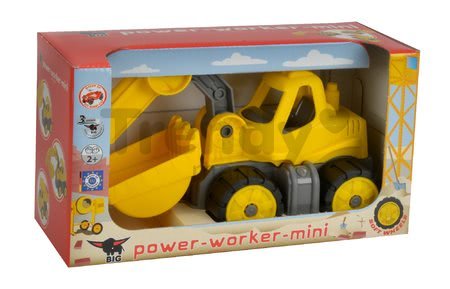 Bager Power BIG pracovný stroj dĺžka 24 cm žltý od 24 mes