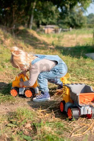 Nákladné auto Dumper Power Worker BIG pracovný stroj 33 cm - gumené kolesá od 2 rokov