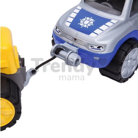 Auto Polícia BIG pracovné dĺžka 33 cm modro-sivé od 24 mes