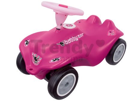 Odrážadlo auto Rockstar New Bobby Car BIG s klaksónom ružové od 12 mes