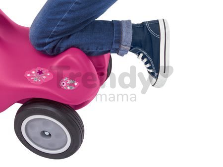Odrážadlo auto Rockstar New Bobby Car BIG s klaksónom ružové od 12 mes