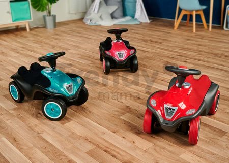 Odrážadlo Bobby Car Next Raspberry BIG s LED reflektormi a elektronickým klaksónom ergonomické sedadlo s velúrom od 12 mes