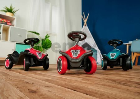 Odrážadlo Bobby Car Next Raspberry BIG s LED reflektormi a elektronickým klaksónom ergonomické sedadlo s velúrom od 12 mes