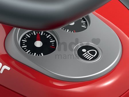 Odrážadlo Bobby Car Next Raspberry BIG s LED reflektormi a elektronickým klaksónom ergonomické sedadlo s velúrom od 12 mes