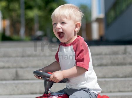 Odrážadlo auto Next Bobby Car BIG so zvukom a svetlom červeno-šedé od 12 mes