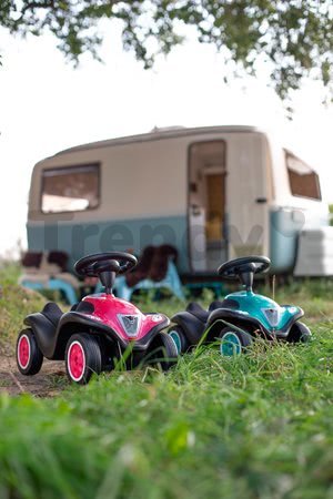Odrážadlo Bobby Car Next Raspberry BIG s LED reflektormi a elektronickým klaksónom ergonomické sedadlo s velúrom od 12 mes