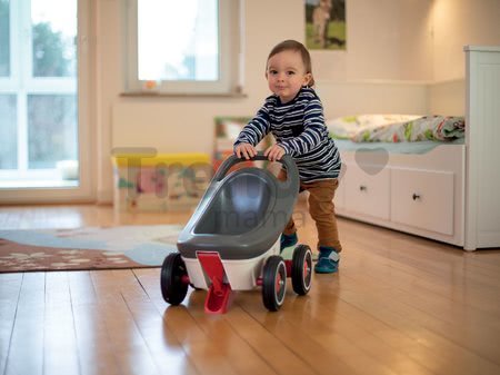 Chodítko a kočík a príves Buggy 3v1 BIG s brzdou k odrážadlám New&Classic&Neo&Next&Scooter od 12 mes