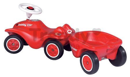 Prívesný vozík BIG oválny červený k odrážadlám BIG New&Classic&Neo&Next&Scooter od 12 mes