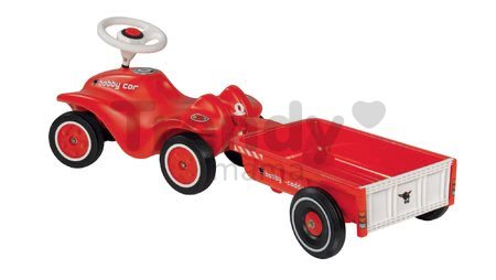 Prívesný vozík BIG hranatý červený k odrážadlám BIG New&Classic&Neo&Next&Scooter od 12 mes