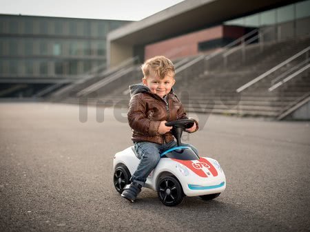 Odrážadlo auto Porsche Premium BIG s klaksónom biele od 18 mes