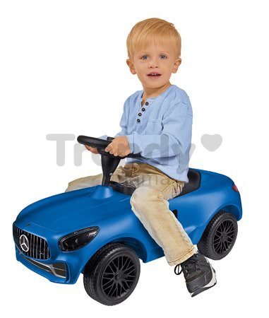 Odrážadlo auto Mercedes AMG GT Bobby BIG s klaksónom modré od 18 mes