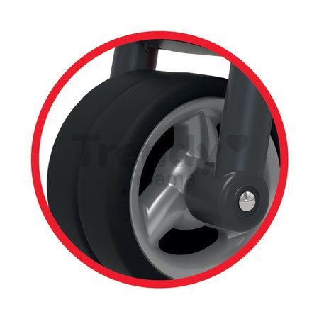 Odrážadlo motorka Street Bike BIG červeno-sivé od 18 mes